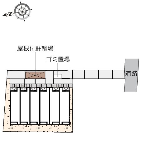 クレイノフェリーチェ 駐車場