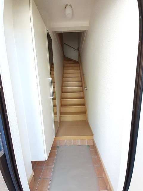サンハイツ 玄関