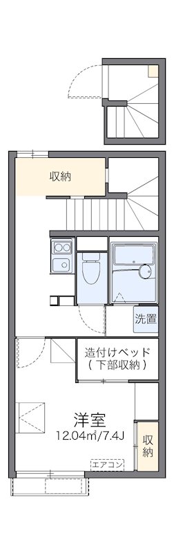 レオパレスブライトセゾン 間取り
