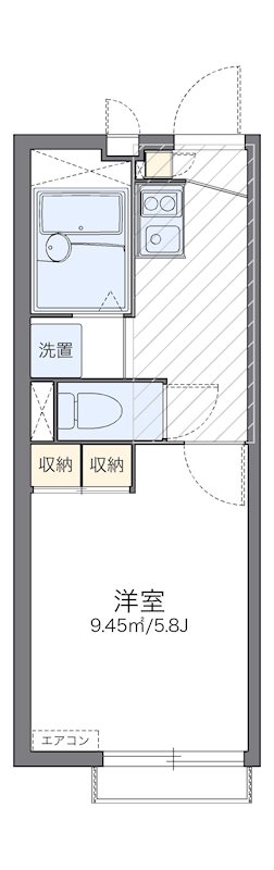 レオパレスクラージュ 間取り