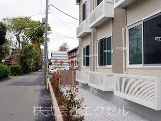 レオパレスクラージュ ベランダ