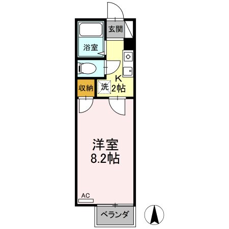 エクレール相原B 間取り