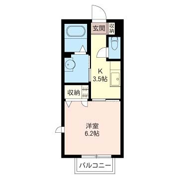 VillageKazn一番館 間取り