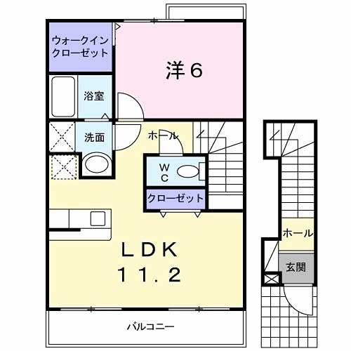 アヴニール2 間取り