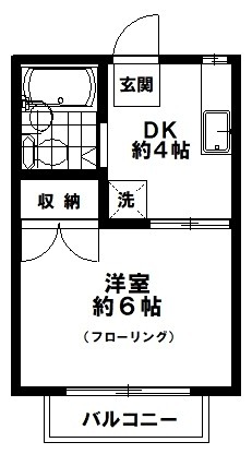 エステートピア八王子 間取り