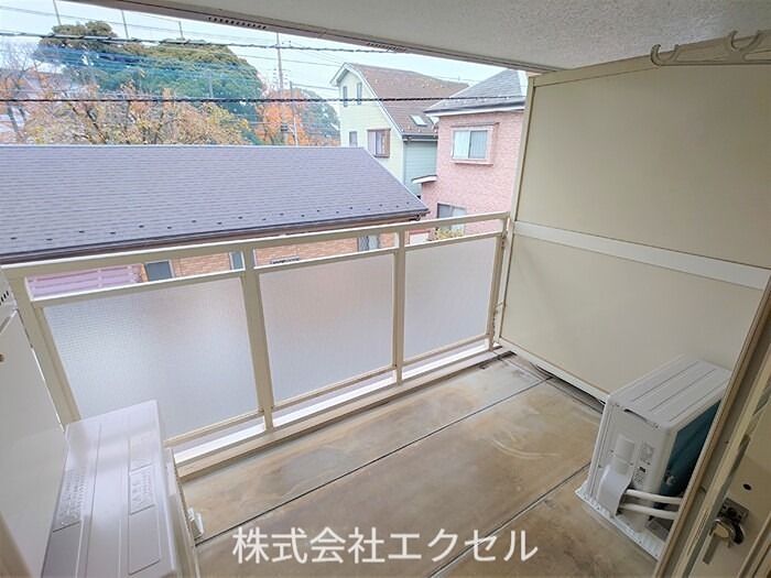 グランディール山中 ベランダ