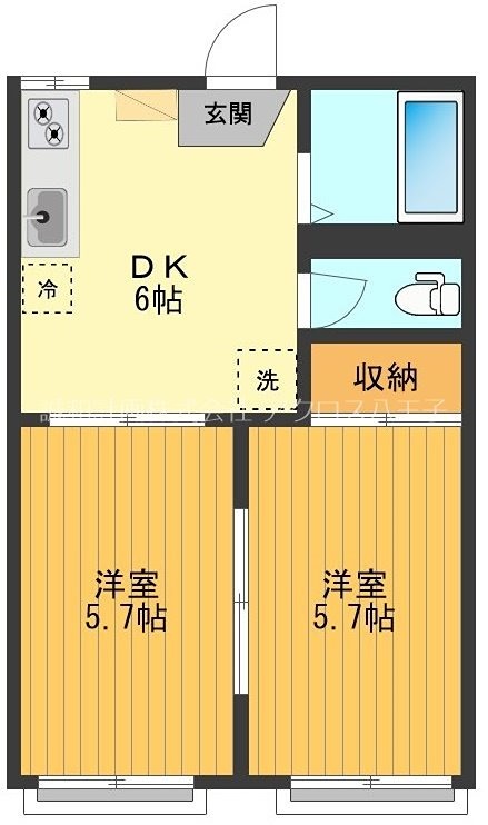 臼井ハイツ 間取り