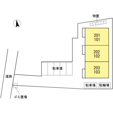アンボワーズK 駐車場