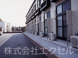 レオパレスアイステイ ベランダ