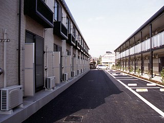 レオパレスポートサイド3 駐車場