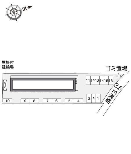 レオパレスポートサイド3 その他共有部分
