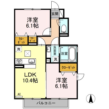 オレンジフローラ 間取り