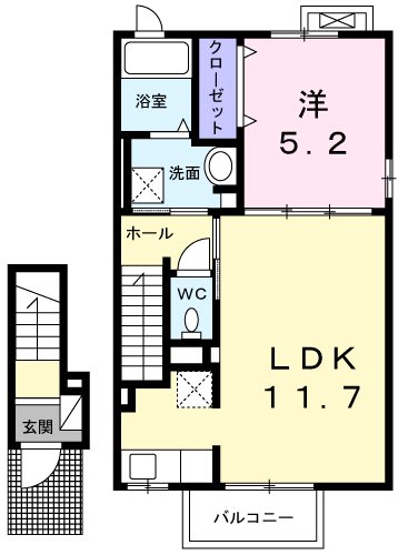 カーサプルーノA 間取り