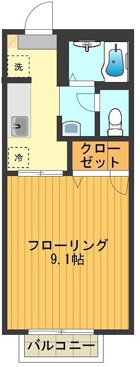 ＮＳハイツ 間取り