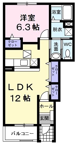 ファインヒルＡ 間取り