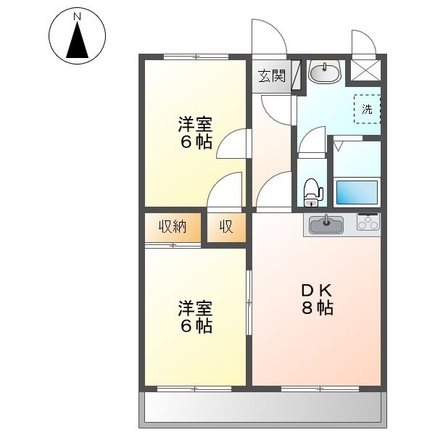 シャトレーたしろ第２ 間取り