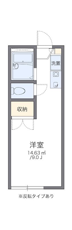 レオパレスグリーングラス 間取り
