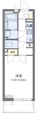 クレイノ柏桜館2 間取り