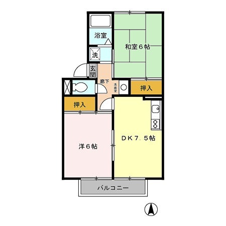 Ｍプレジール 間取り