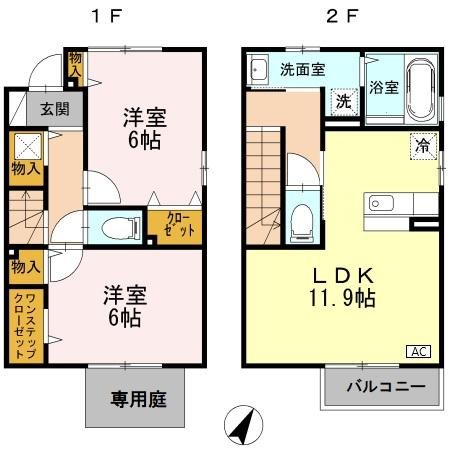 エアルデュオ 間取り