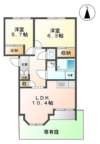 アンベリール高瀬 間取り