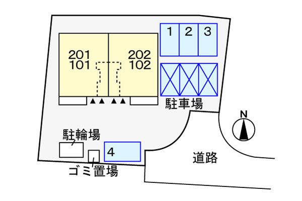 スパーブ 駐車場