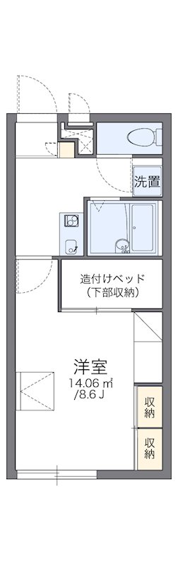 レオパレスアーベントロート 間取り