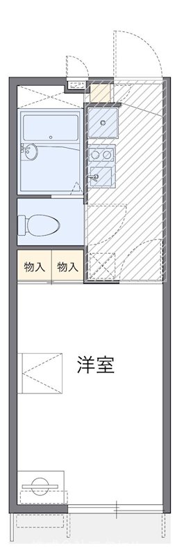 レオパレスK&H 間取り