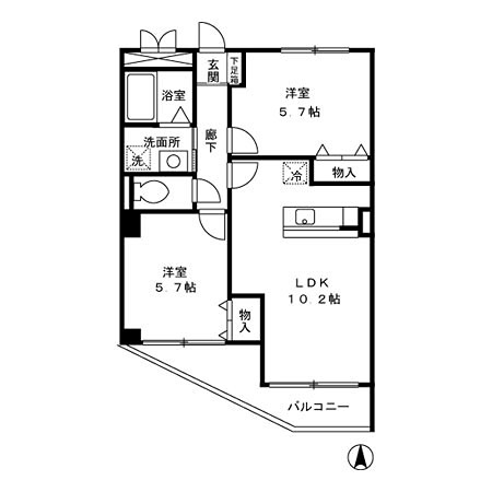 アビリアなごみ 間取り