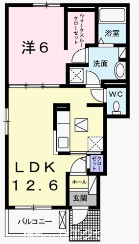 アンソレイエ 間取り