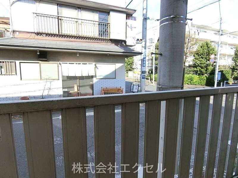 ウィスタリア2 ベランダ