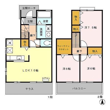 ＧｒｅｅｎＦｏｒｅｓｔ聖蹟  間取り