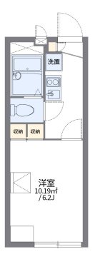 レオパレスハーモニー 間取り