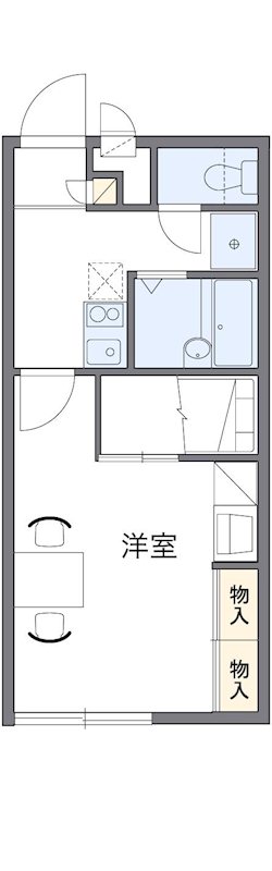 レオパレス愛風 間取り
