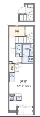 ミランダファルコナー１ 間取り