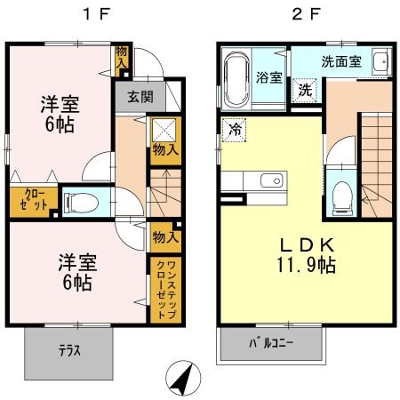 エアルデュオ 間取り