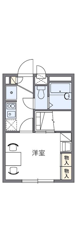 レオパレス富士見2 間取り