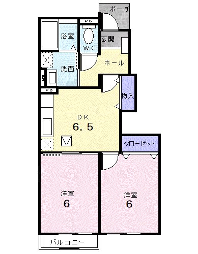 サウザンズヒルA 間取り