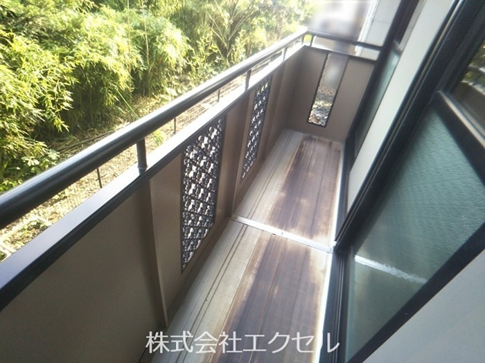 サンパレス青梅 ベランダ