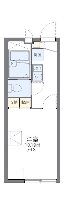 レオパレスハーモニー 間取り