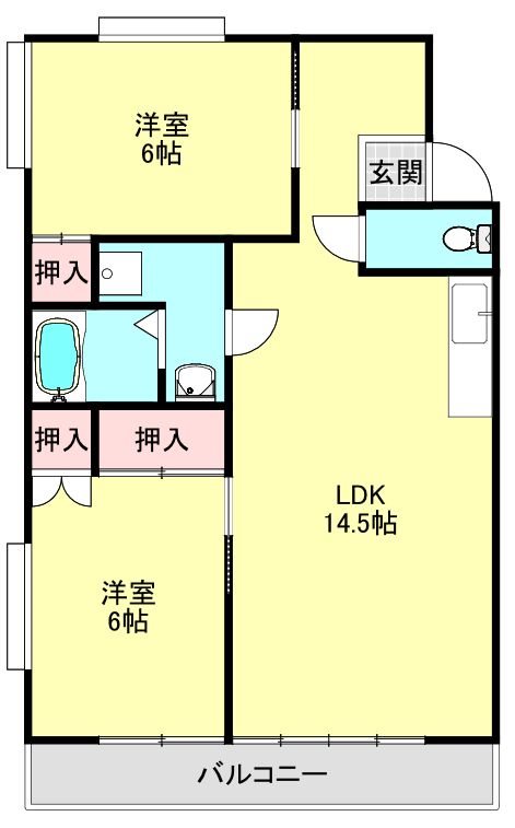 コーポ86 間取り