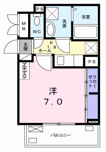 サンクオーレ 間取り