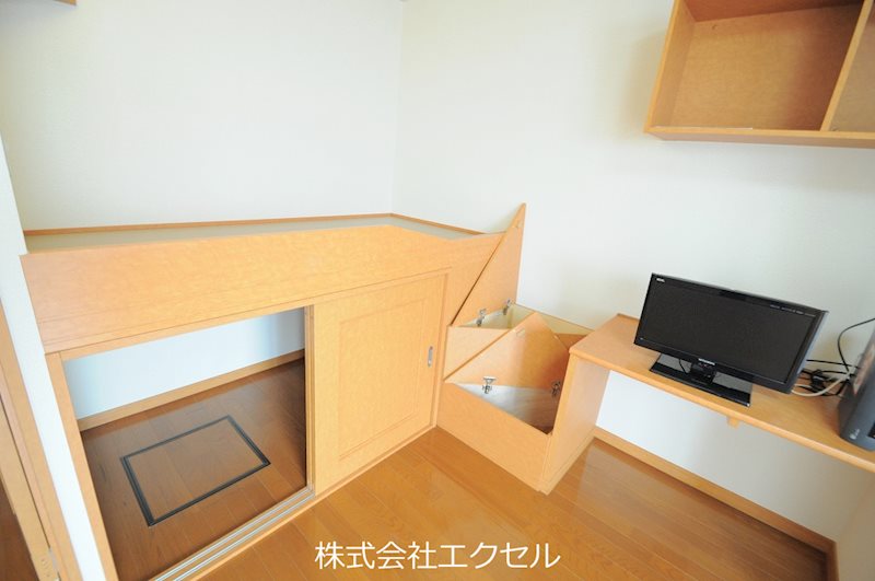 レオパレスハピネス ベッドルーム
