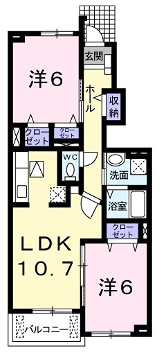 サンライズヴィラ1 間取り
