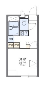 レオパレスグリーンリーブズ 間取り