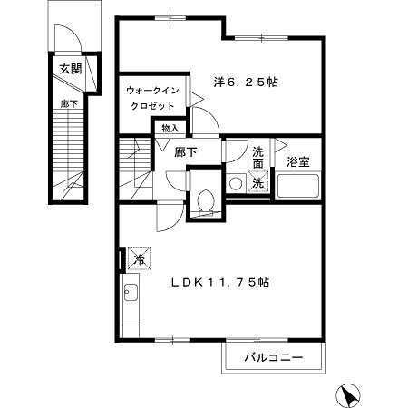 レセンテスパシオA 間取り