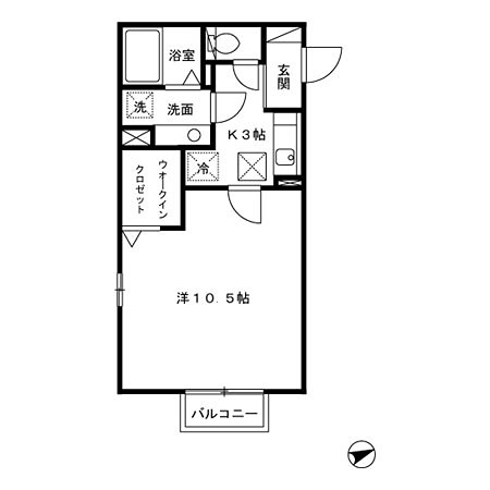 エスポワールマルヤマ 間取り