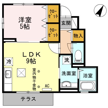 キャトルセゾン 間取り