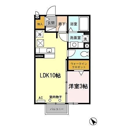 ラフィネアージュ  間取り