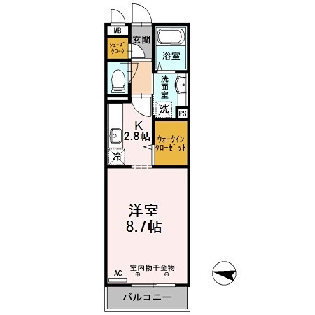 ベルチェドマーニ 間取り